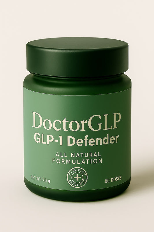 DoctorGLP™ | GLP-1 Defender – Natural Support for GLP-1 Therapy Side Effects
